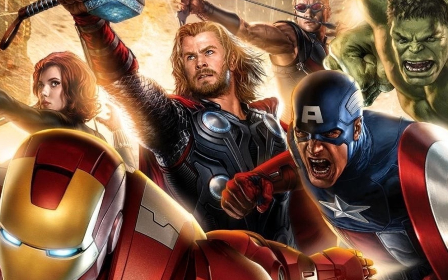 Fondo de pantalla Avengers 2014 1440x900