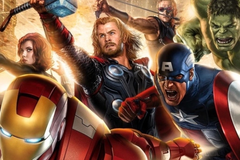 Das Avengers 2014 Wallpaper 480x320