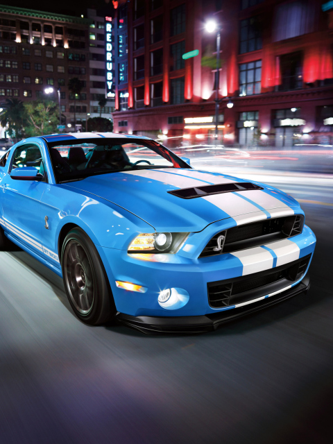 Shelby Mustang screenshot #1 480x640