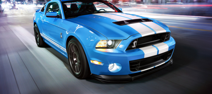 Das Shelby Mustang Wallpaper 720x320