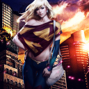 Fondo de pantalla Supergirl DC Comics 128x128