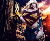 Das Supergirl DC Comics Wallpaper 176x144