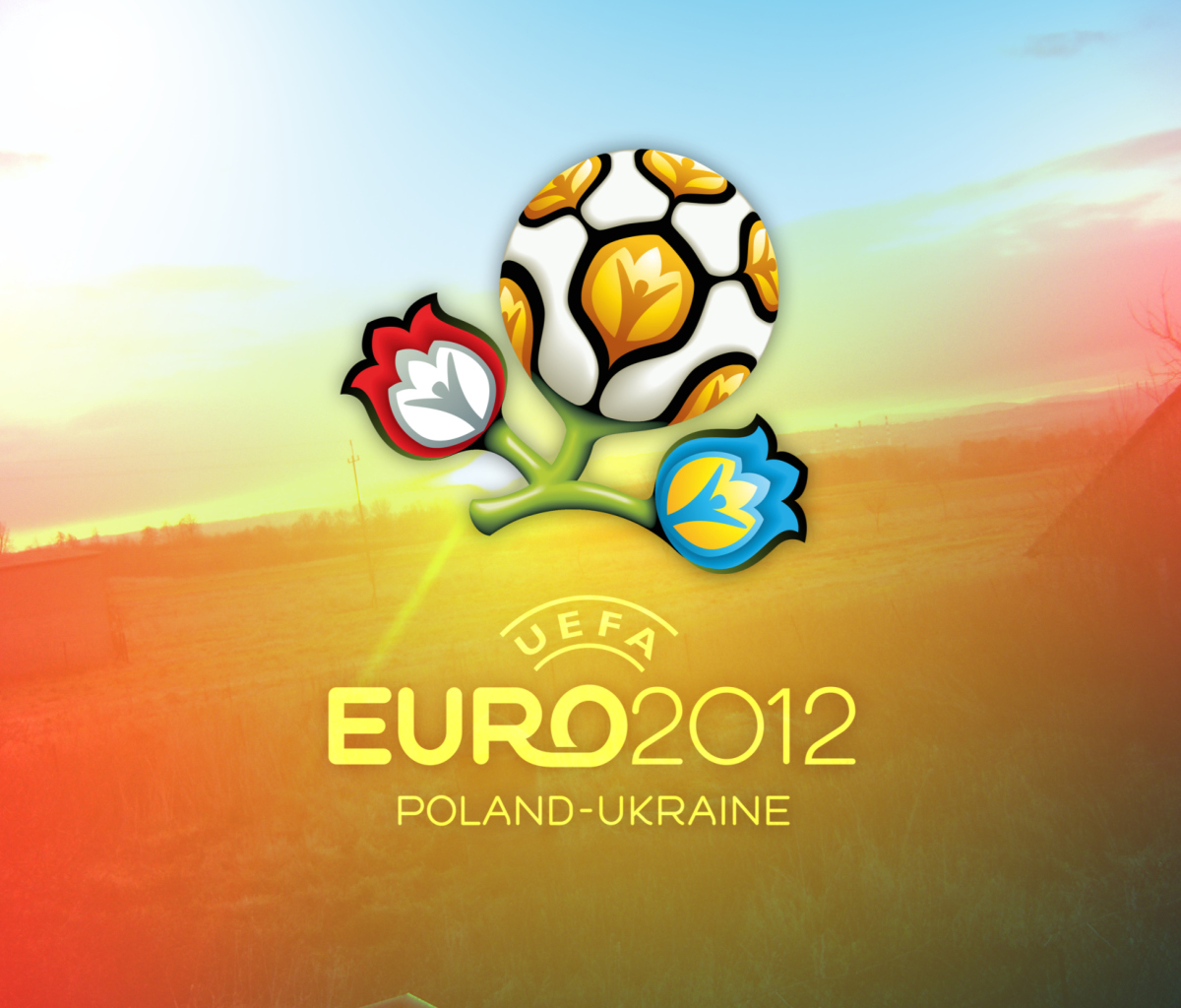 Das Euro 2012 Wallpaper 1200x1024