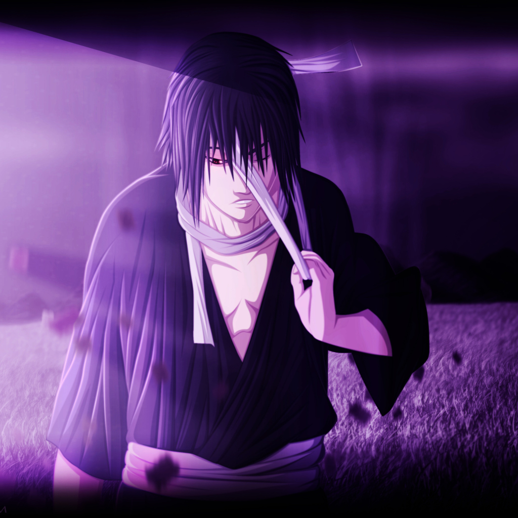 Fondo de pantalla Sasuke 1024x1024