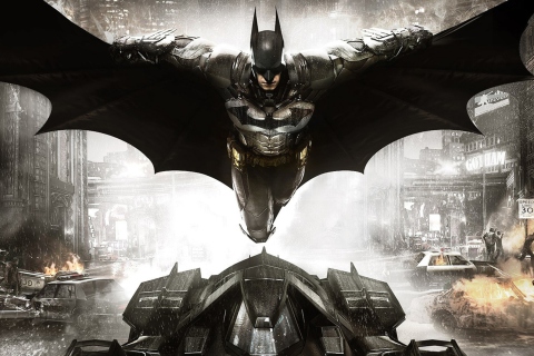 Das Batman: Arkham Knight Wallpaper 480x320