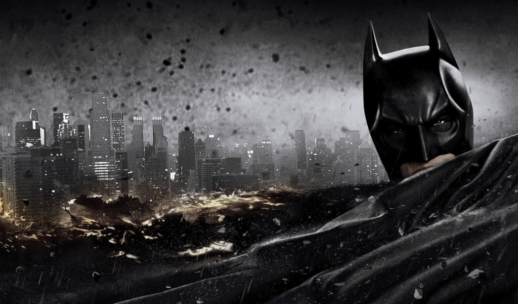 Das The Dark Knight - Batman Wallpaper 1024x600