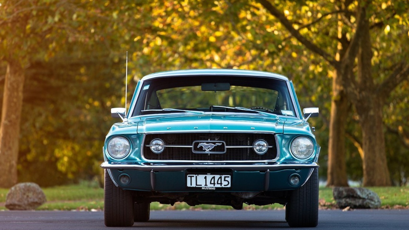Ford Mustang First Generation wallpaper 1366x768