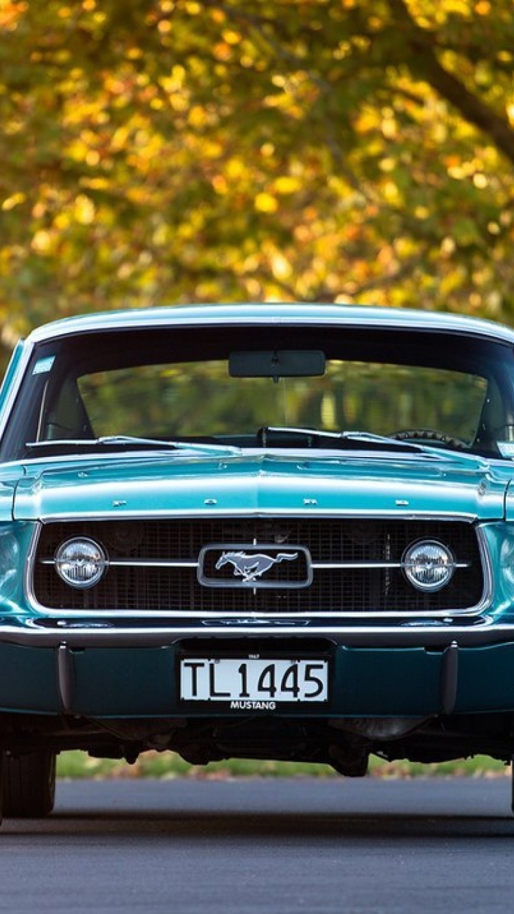 Обои Ford Mustang First Generation 750x1334