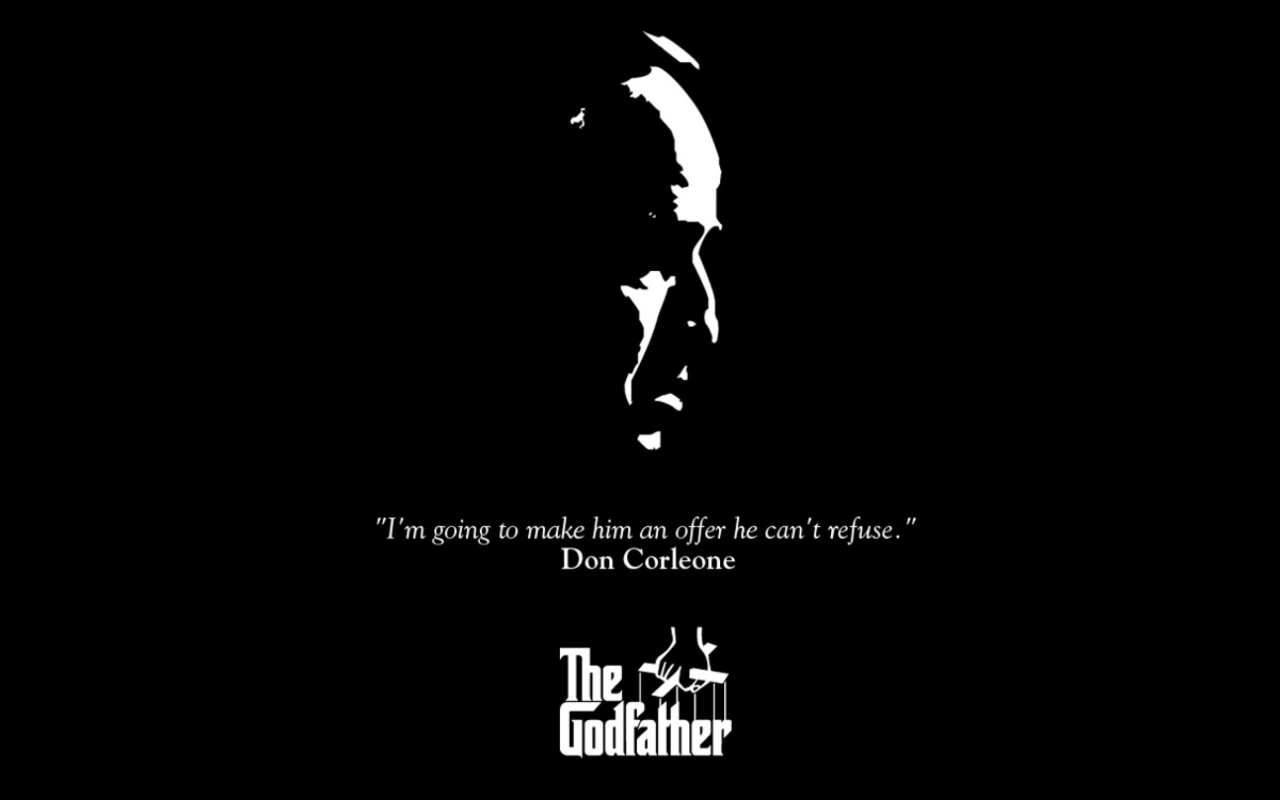 GodFather wallpaper 1280x800