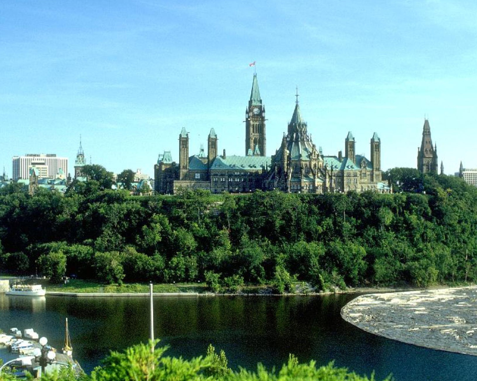 Fondo de pantalla Ottawa Canada Parliament 1600x1280