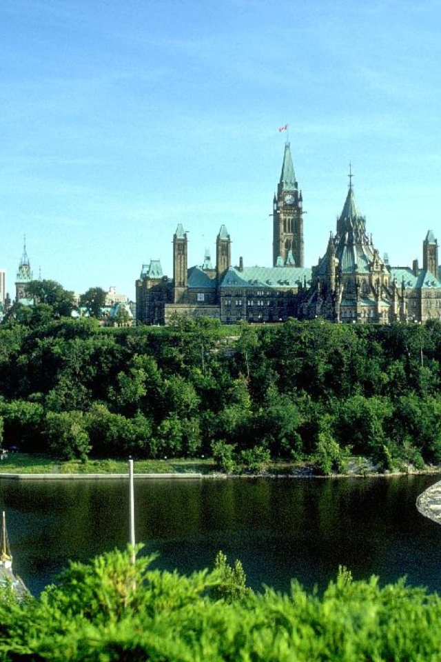 Sfondi Ottawa Canada Parliament 640x960
