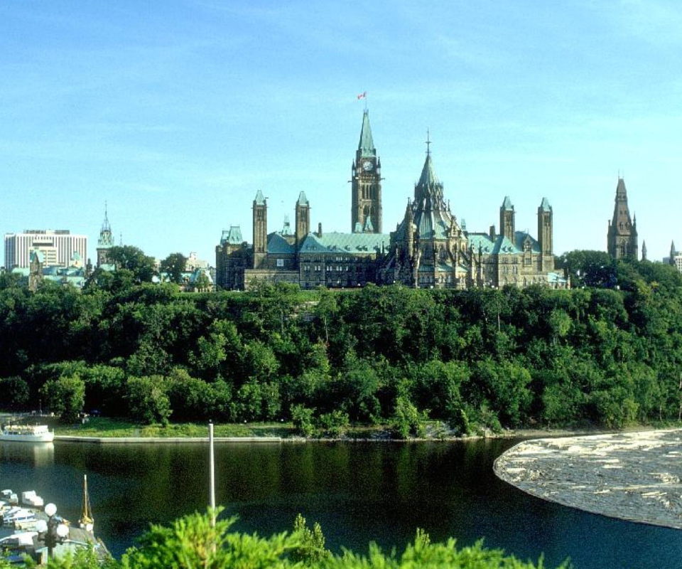 Das Ottawa Canada Parliament Wallpaper 960x800