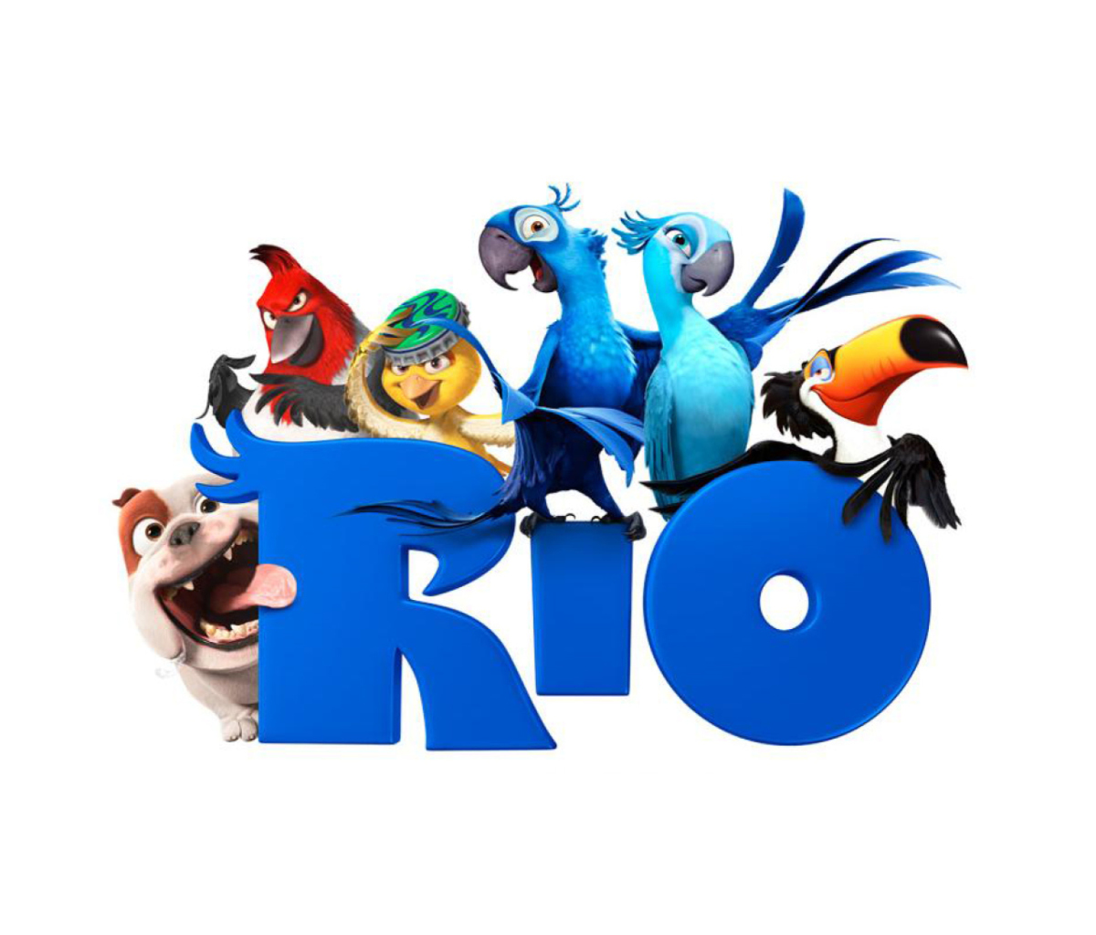 Das Poster Of The Cartoon Rio Wallpaper 1200x1024