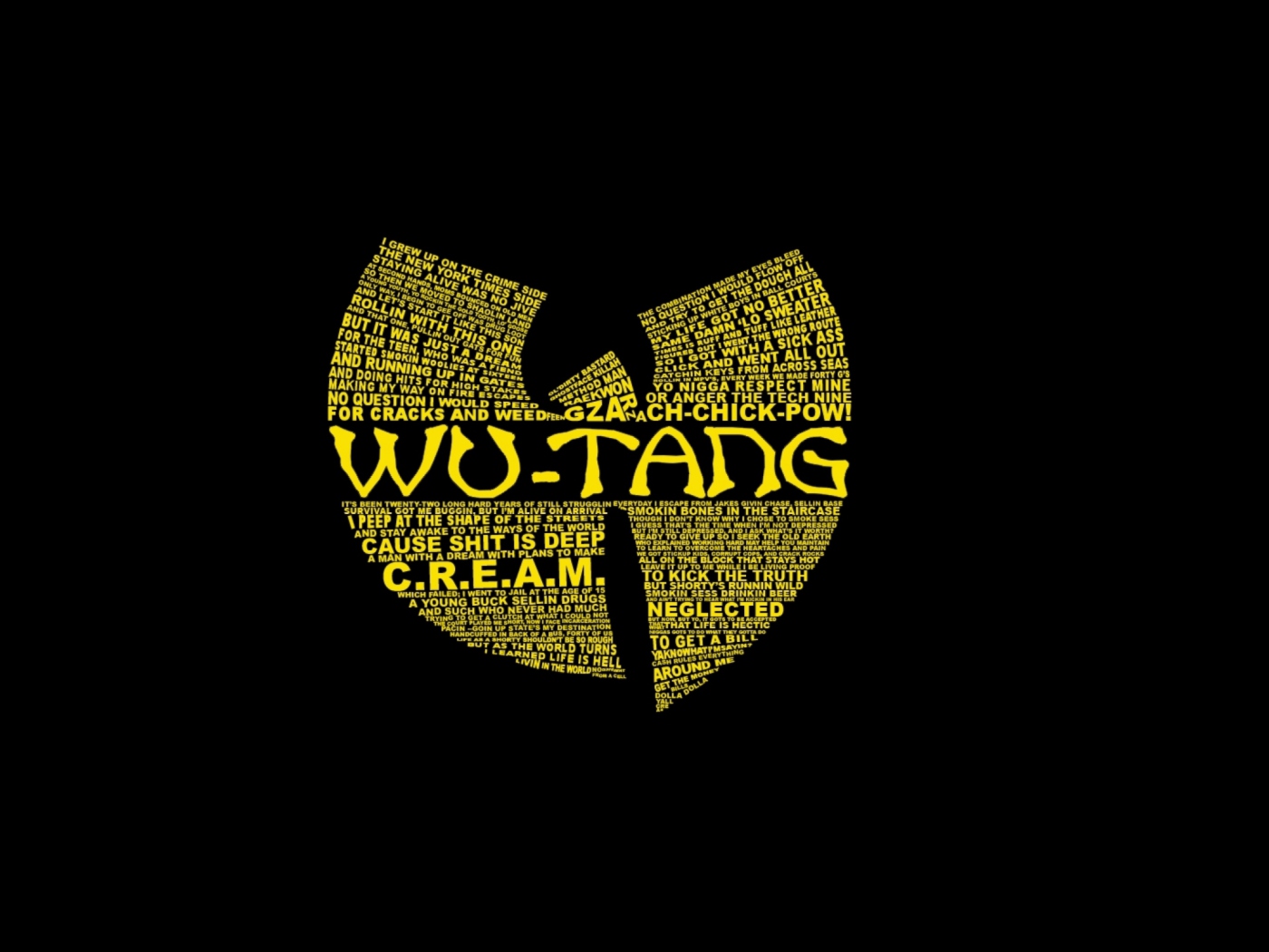 Das Wu-Tang Clan Wallpaper 1400x1050
