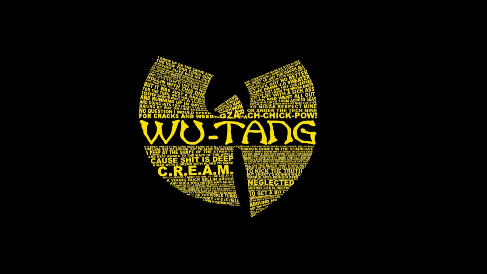 Das Wu-Tang Clan Wallpaper 1600x900