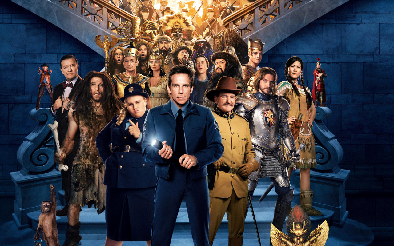 Night at the Museum Secret of the Tomb 2014 wallpaper 1280x800