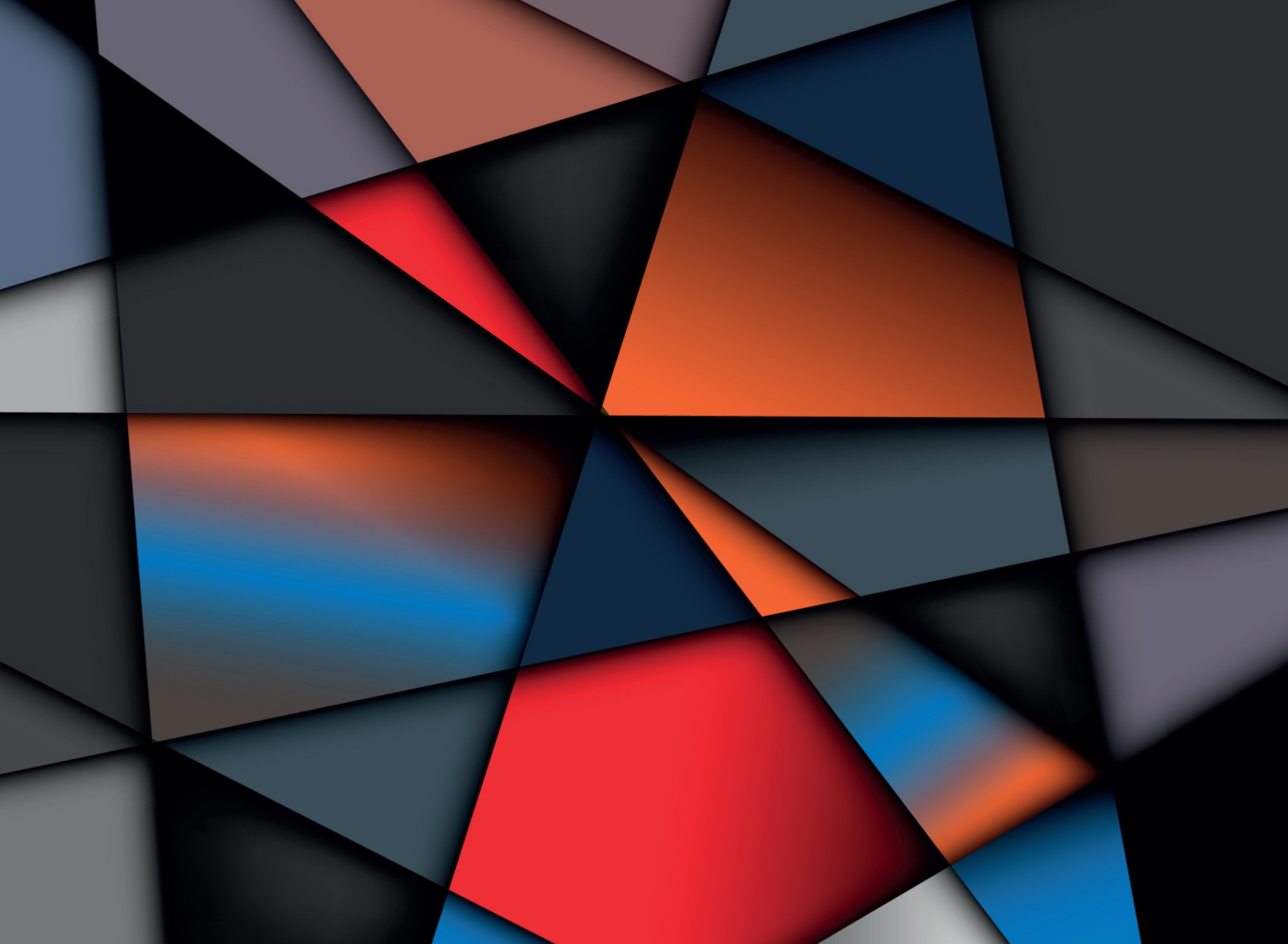Colorful Geometry wallpaper 1920x1408