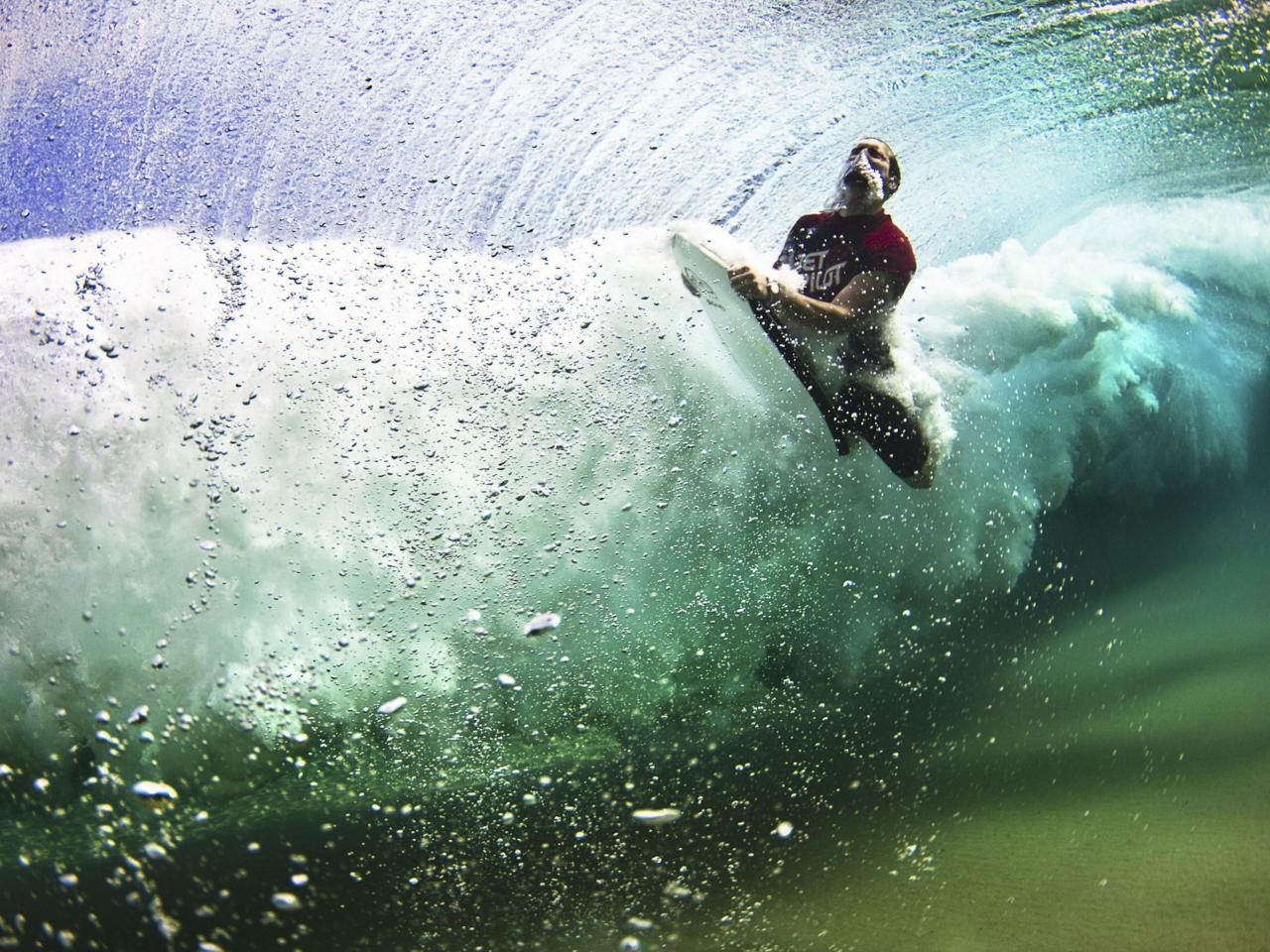 Das Summer, Waves And Surfing Wallpaper 1280x960