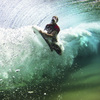 Fondo de pantalla Summer, Waves And Surfing 208x208