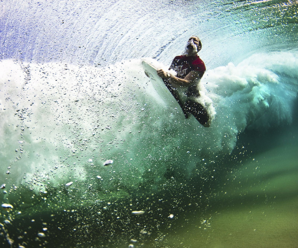 Sfondi Summer, Waves And Surfing 960x800