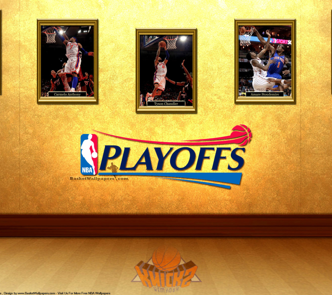 Fondo de pantalla New York Knicks NBA Playoffs 1080x960