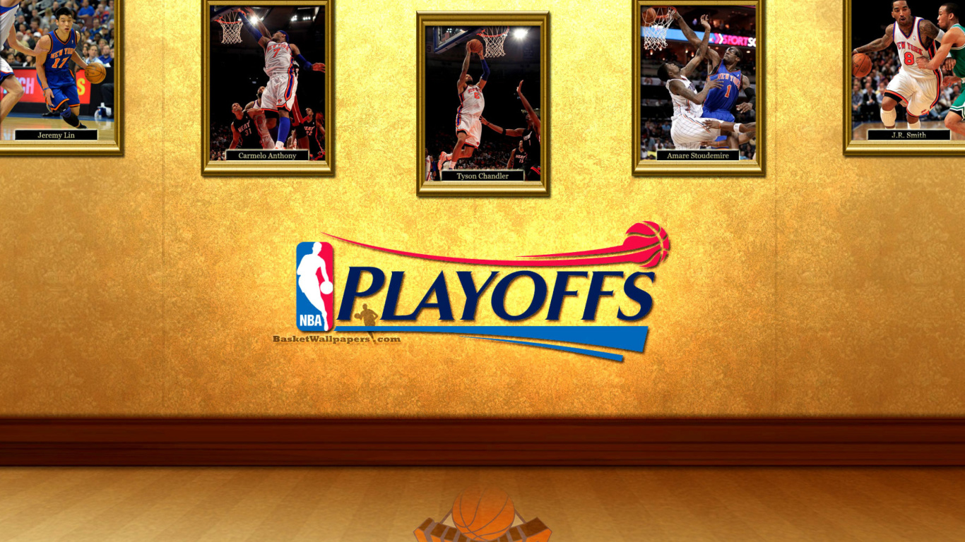 Screenshot №1 pro téma New York Knicks NBA Playoffs 1366x768