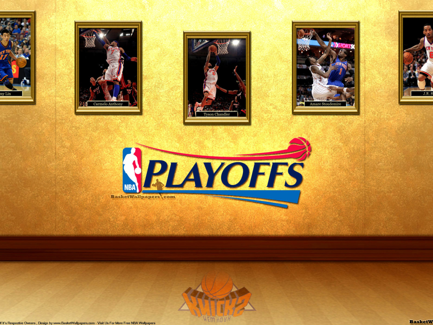 Sfondi New York Knicks NBA Playoffs 1400x1050