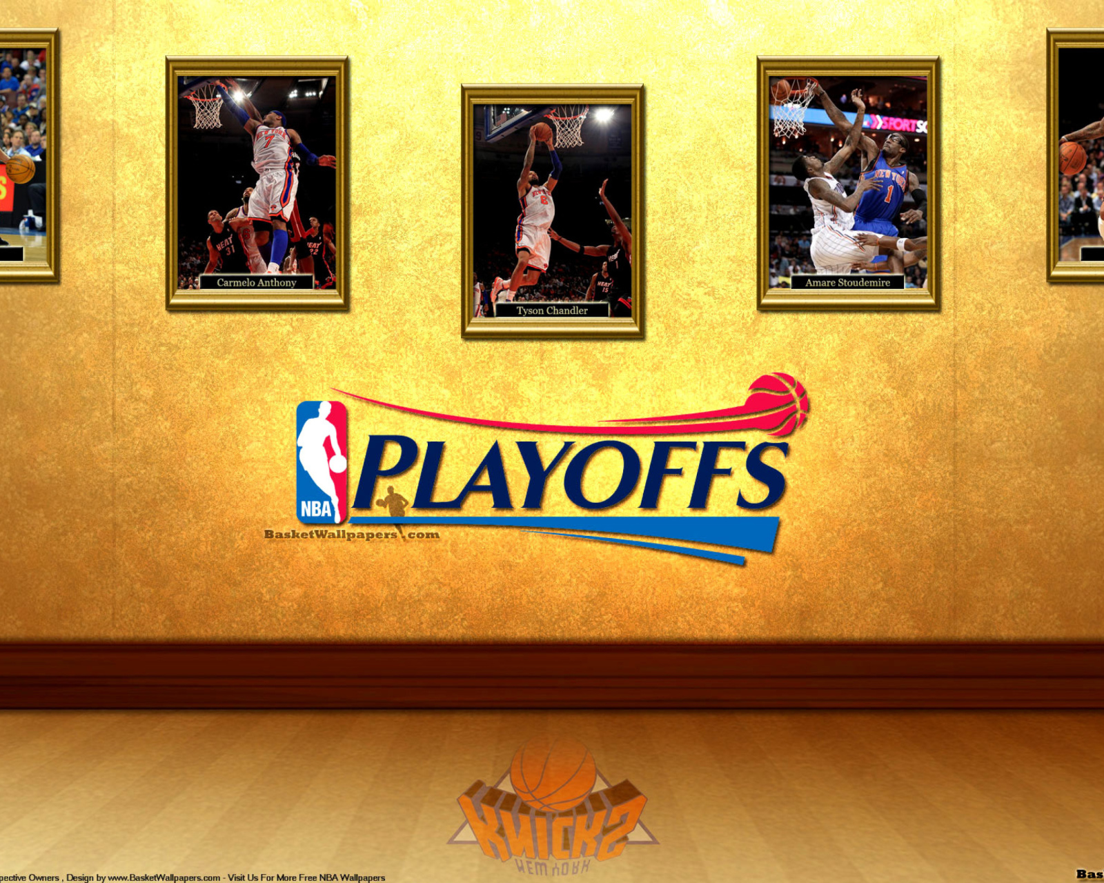 Fondo de pantalla New York Knicks NBA Playoffs 1600x1280