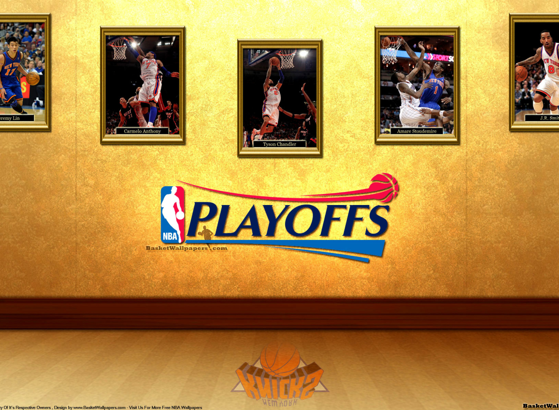 Das New York Knicks NBA Playoffs Wallpaper 1920x1408