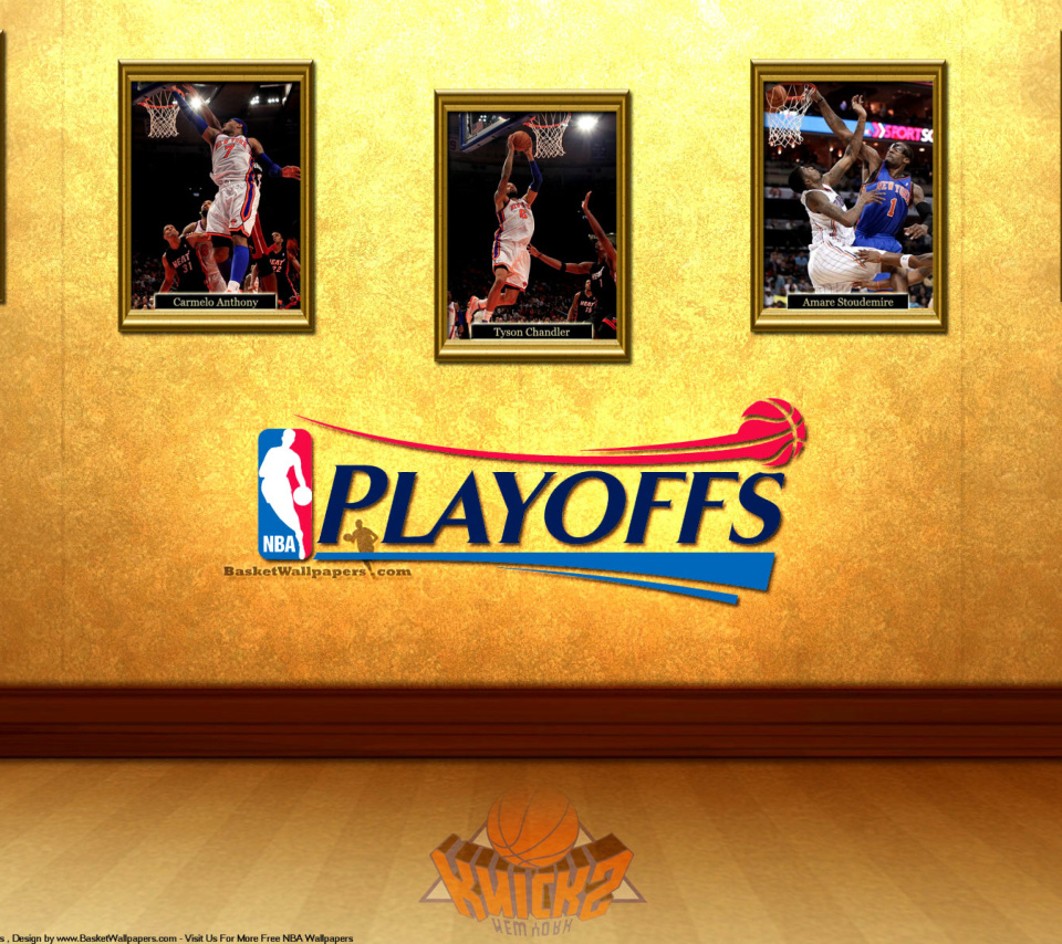 New York Knicks NBA Playoffs wallpaper 960x854
