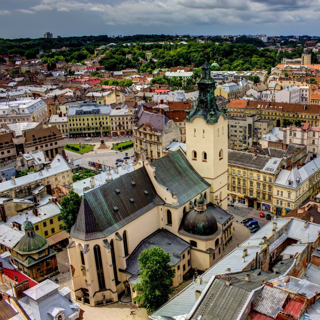 Fondo de pantalla Lviv, Ukraine 1024x1024