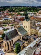 Fondo de pantalla Lviv, Ukraine 132x176
