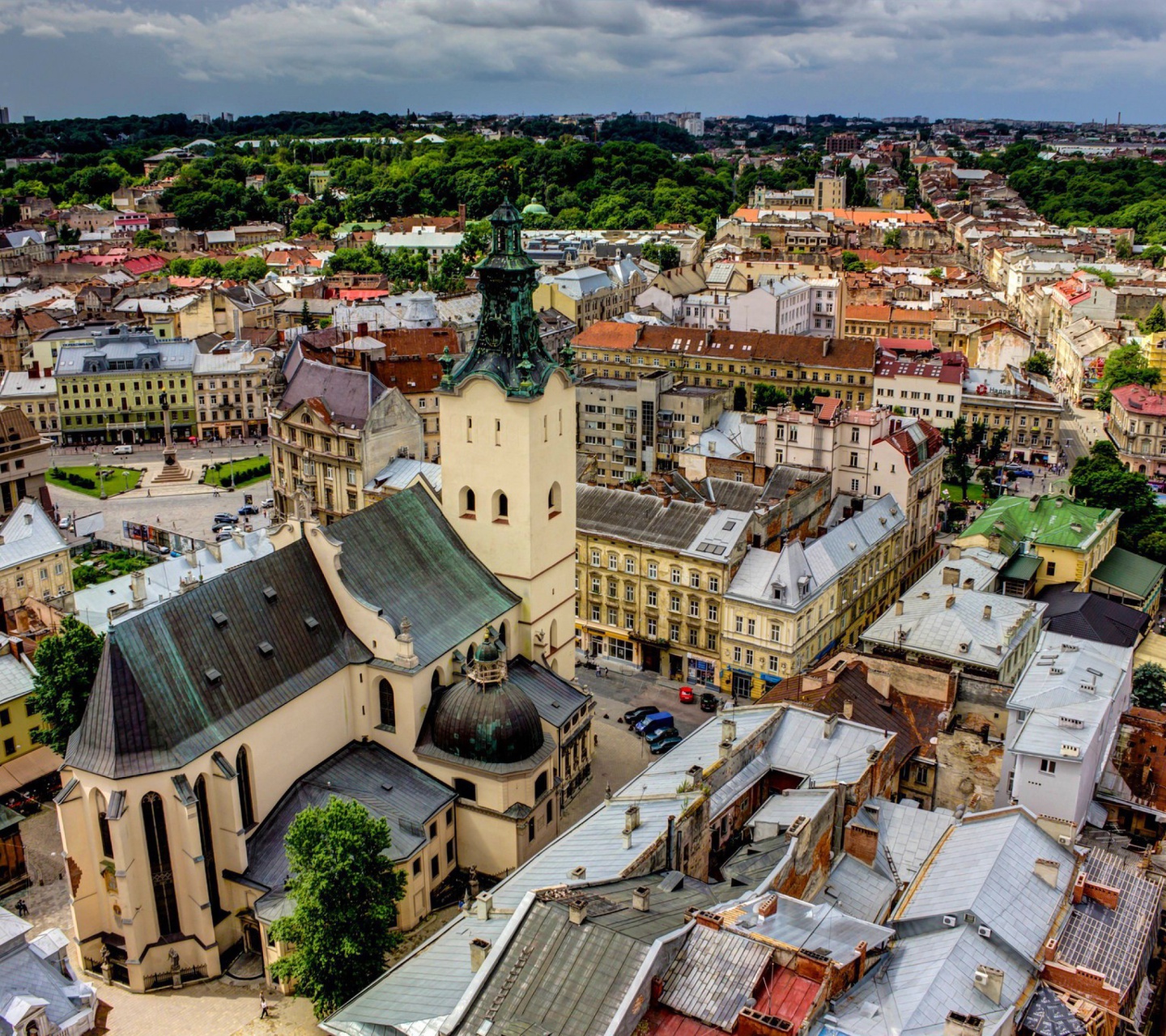 Fondo de pantalla Lviv, Ukraine 1440x1280