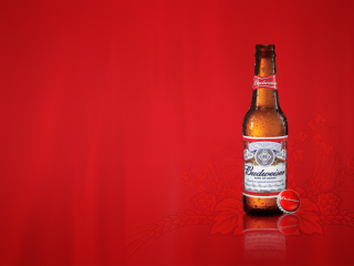 Das Budweiser Beer Wallpaper 320x240