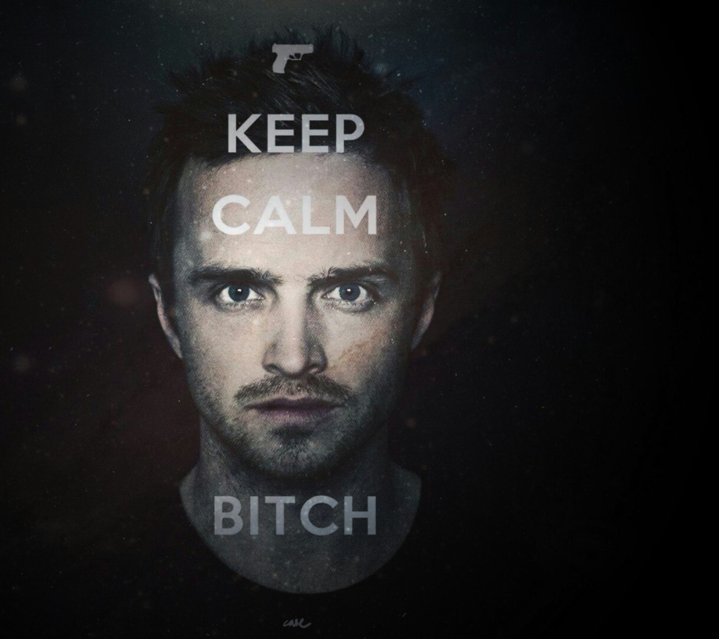 Fondo de pantalla Keep Calm And Watch Breaking Bad 1440x1280