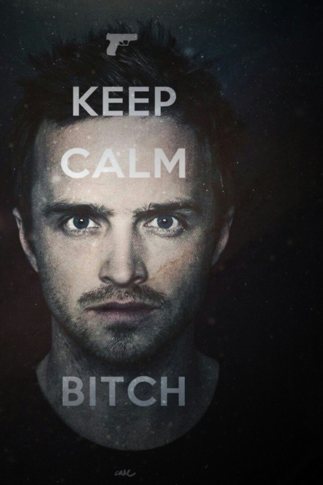 Fondo de pantalla Keep Calm And Watch Breaking Bad 640x960