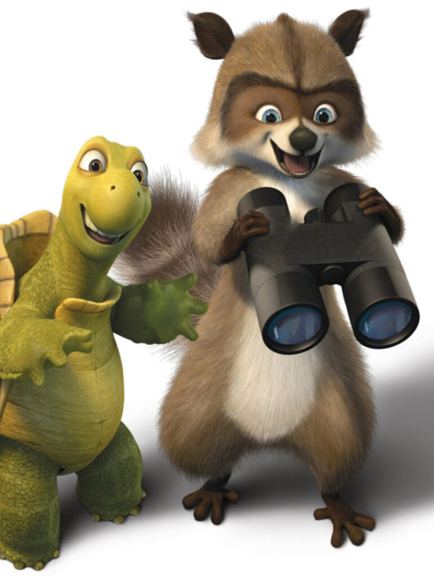 Over the Hedge 2 wallpaper 480x640
