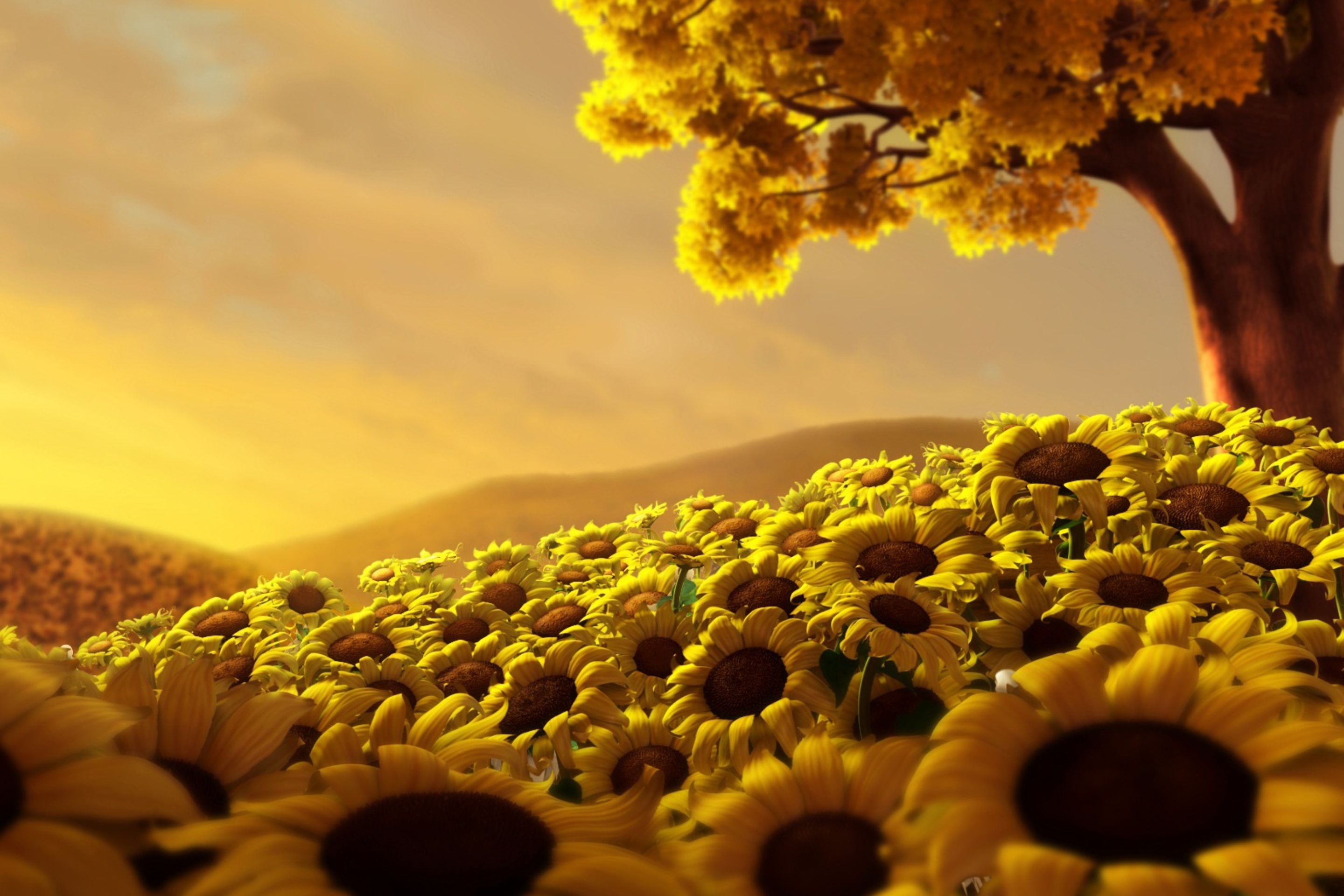 Sunflower World screenshot #1 2880x1920