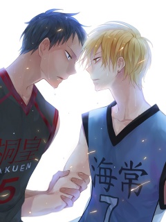 Das Kurokos Basketball Wallpaper 240x320