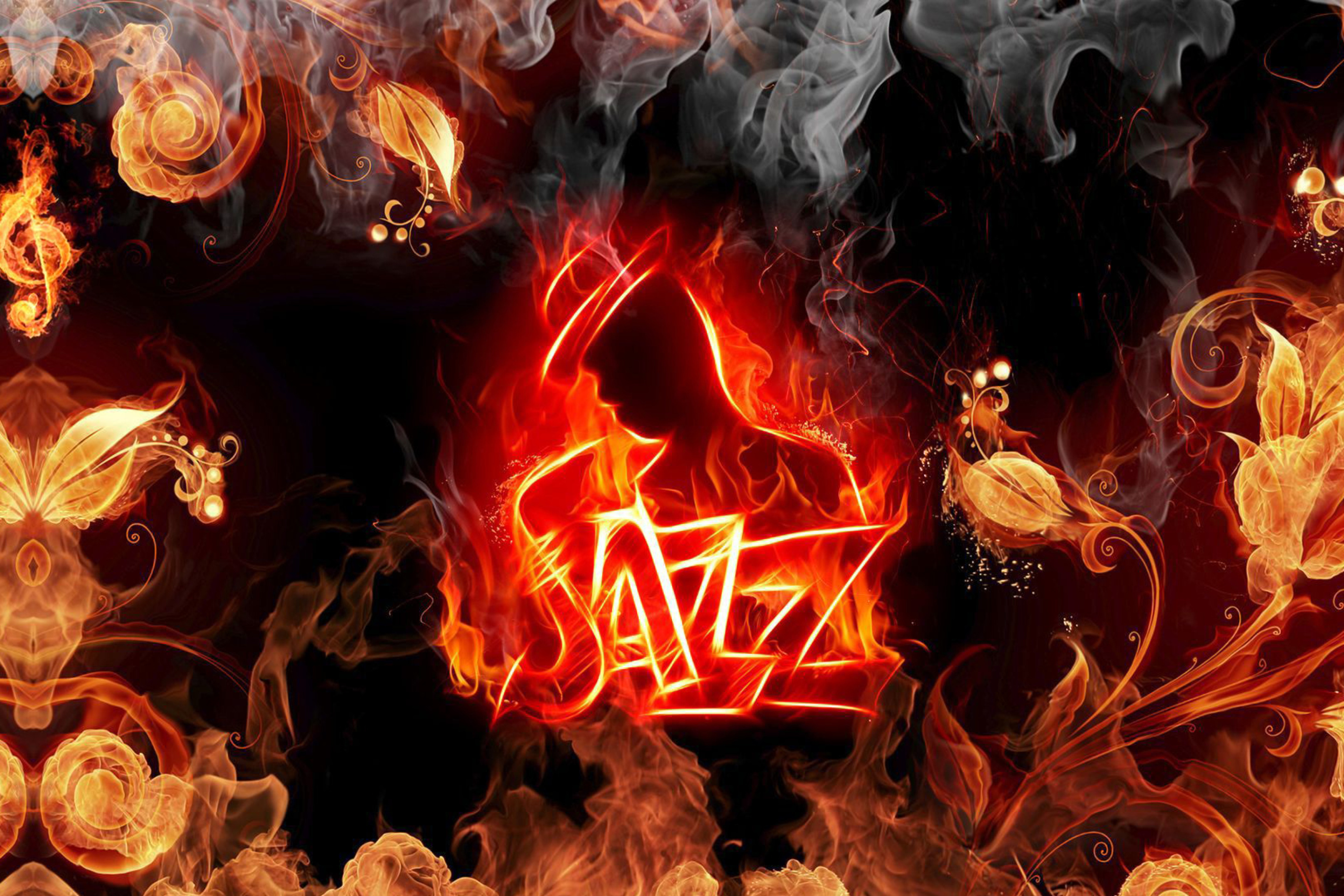 Обои Jazz Fire HD 2880x1920