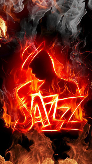 Обои Jazz Fire HD 360x640