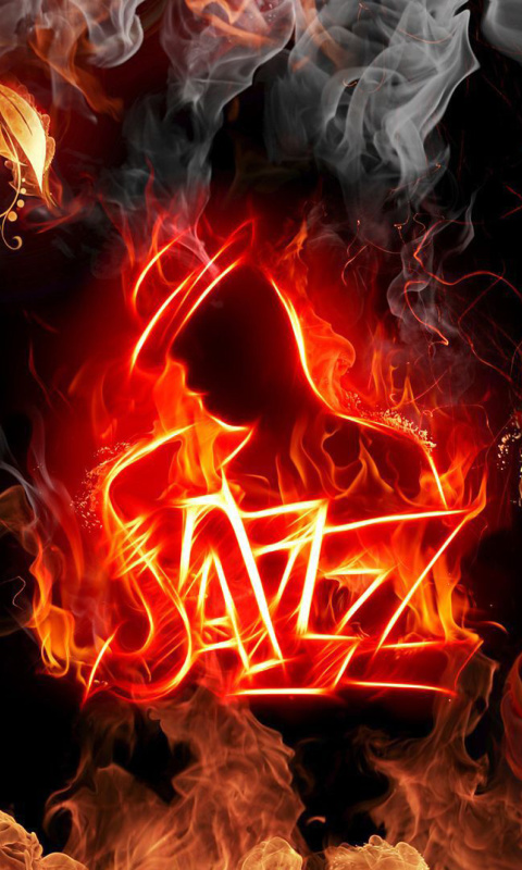 Fondo de pantalla Jazz Fire HD 480x800