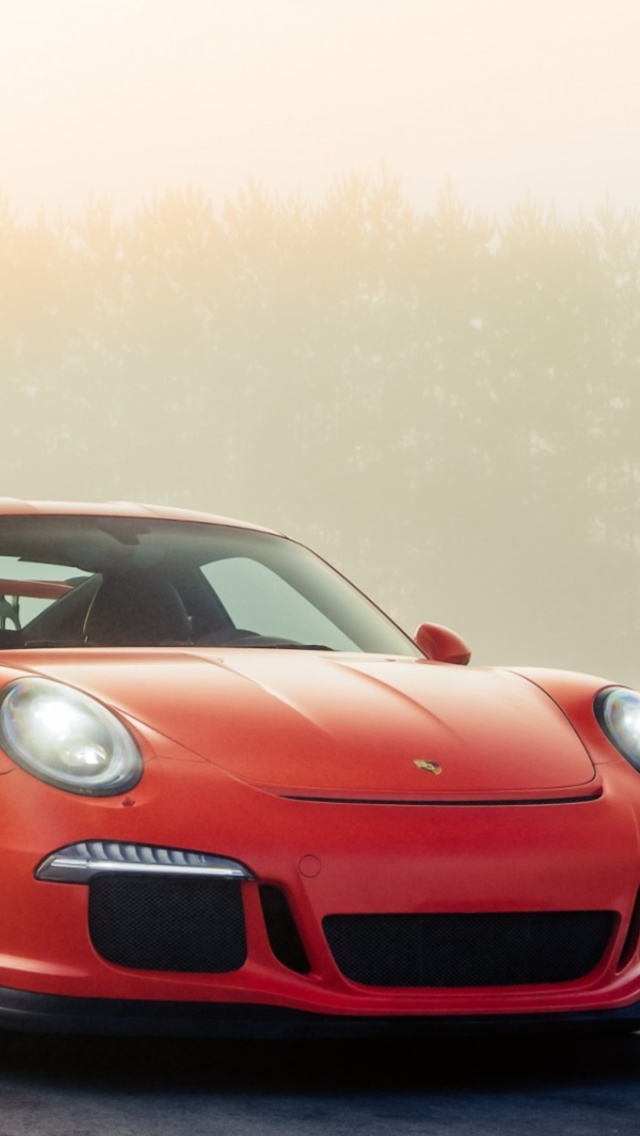 Fondo de pantalla Porsche 911 GT3 RS 640x1136