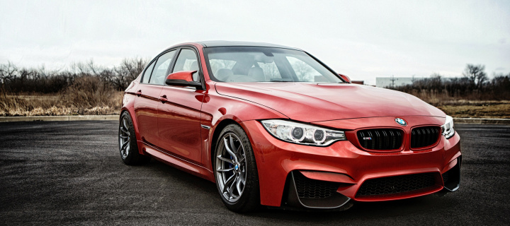 BMW F80 M3 wallpaper 720x320