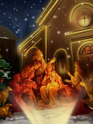 Das Jesus Born Wallpaper 132x176