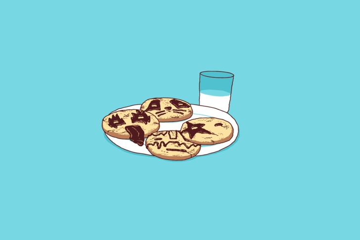 Обои Funny Cookies