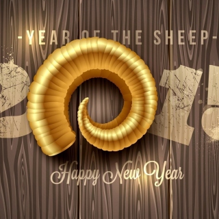 2015 New Year - Obrázkek zdarma pro 2048x2048