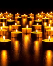 Candles wallpaper 176x220