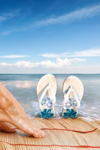 Vacation Relax wallpaper 320x480