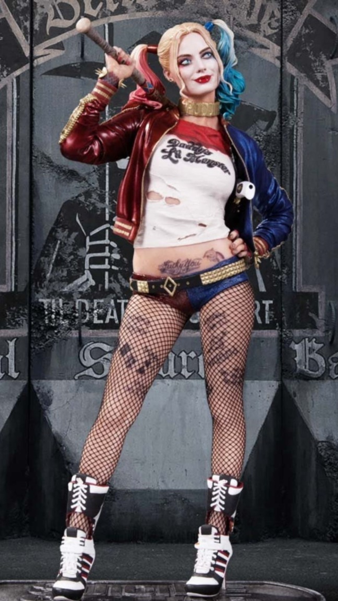 Das Suicide Squad, Harley Quinn, Margot Robbie Poster Wallpaper 1080x1920